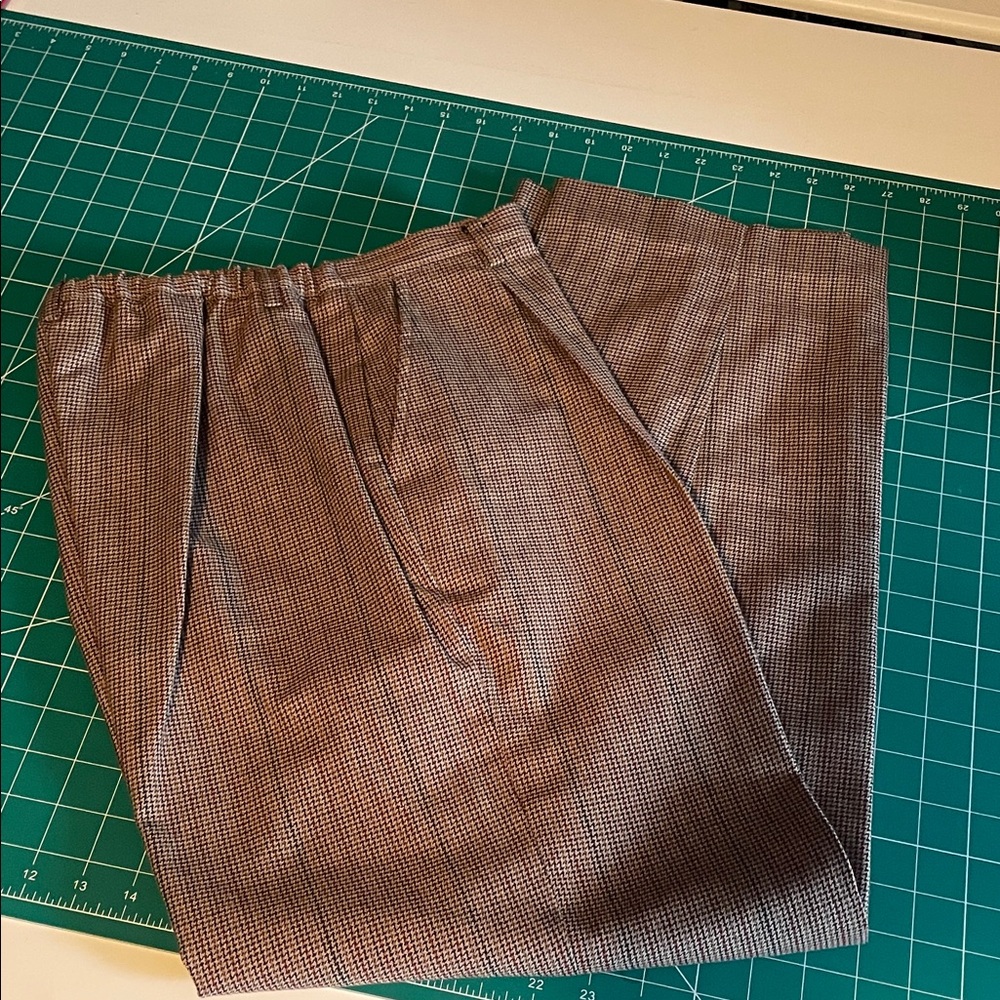 Casual Corner Annex Petite Houndstooth Trousers